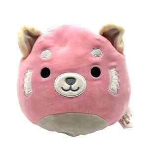 Squishmallows Flip A Mallow Dohna the Pink Panda Mischa the Snow Lepard 8" Plush